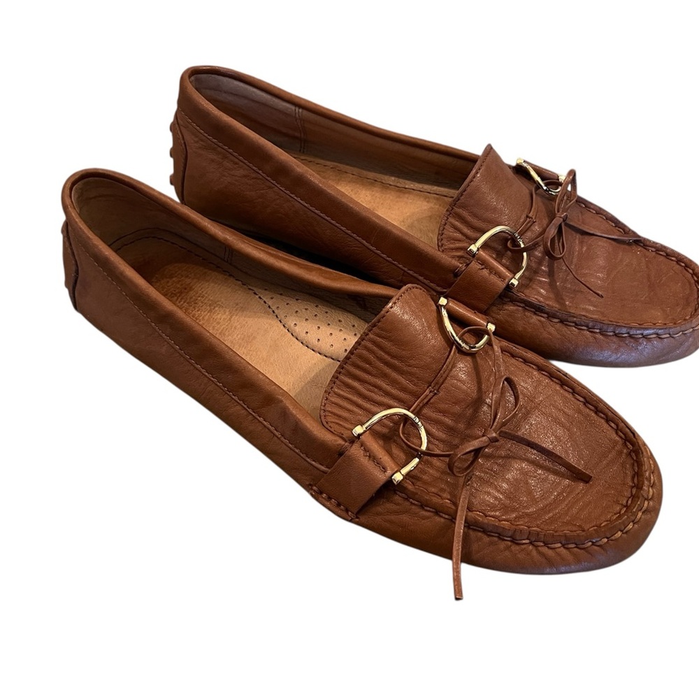 Lauren Ralph Lauren Brown Moccasins